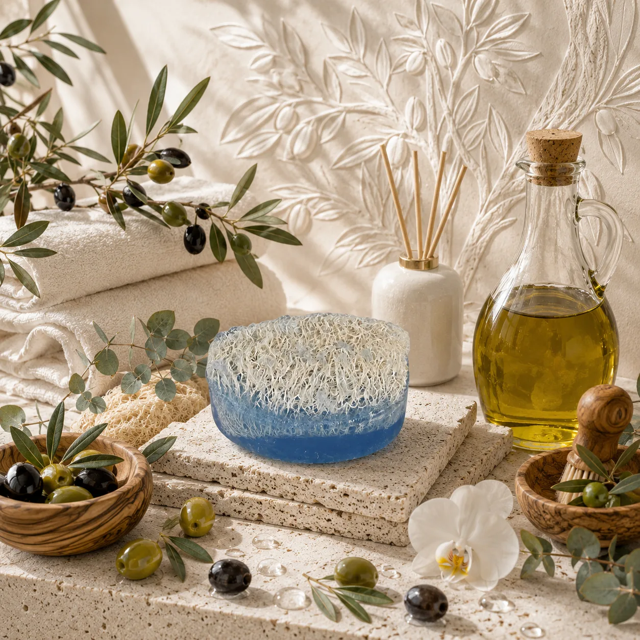 Jojoba Kabak Lifli Banyo Sabunu